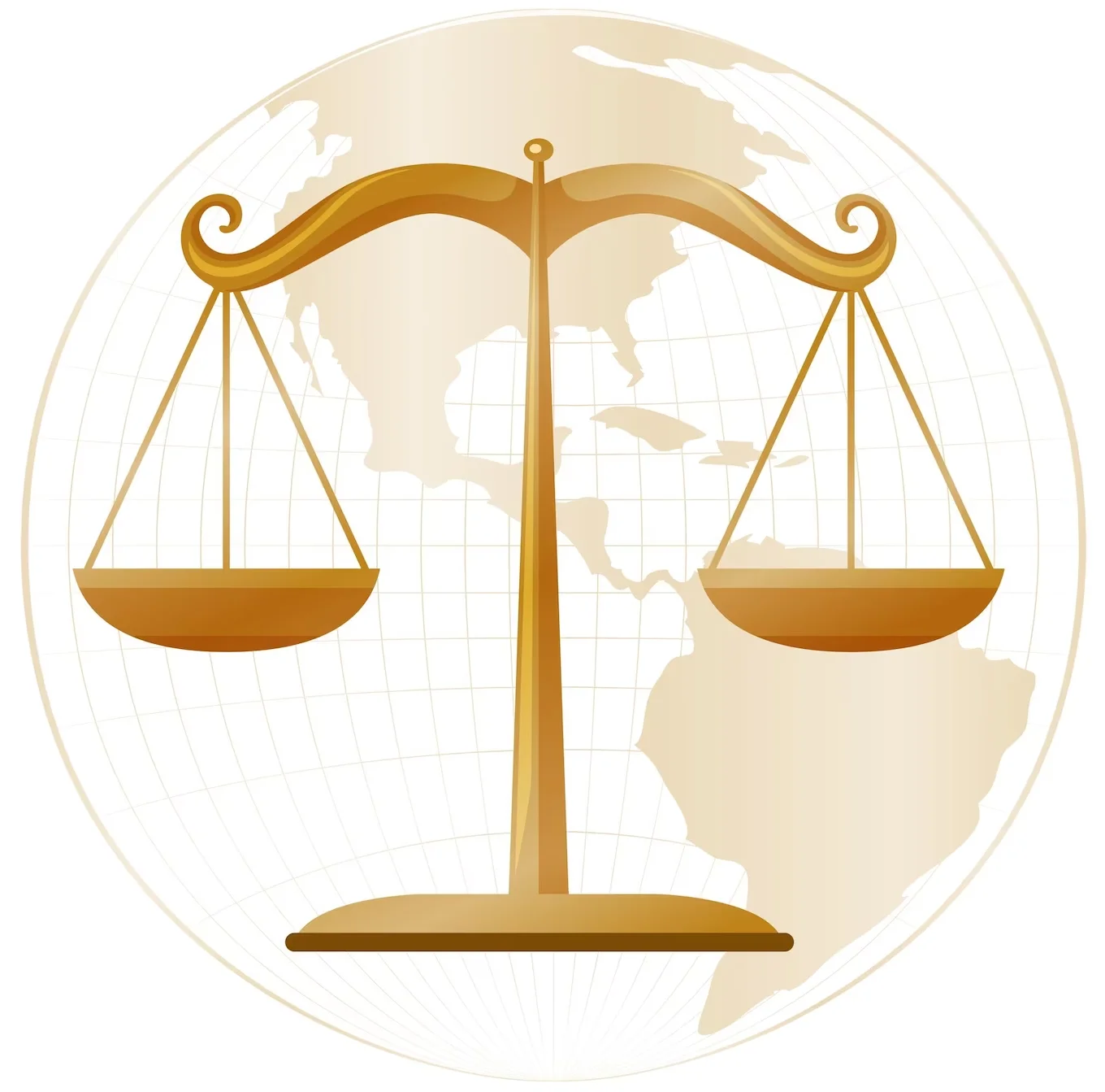 The scales of justice symbol